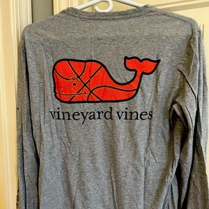 Vineyard Vines Basketball Long Sleeved Tshirt